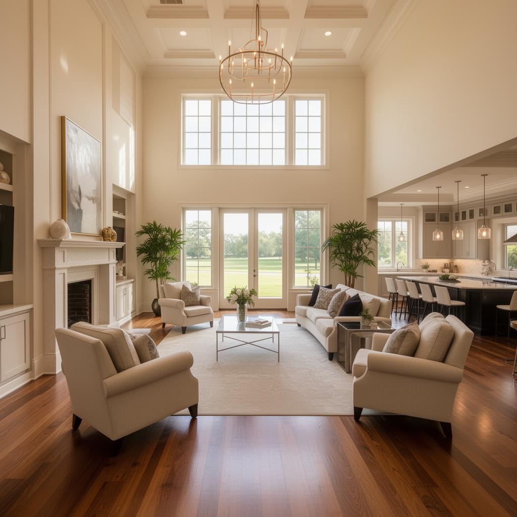 Refined luxury home interior